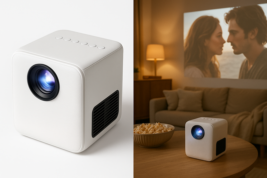 Mini HD Smart Projector — Portable Cinema for Any Room | Lumiro Living