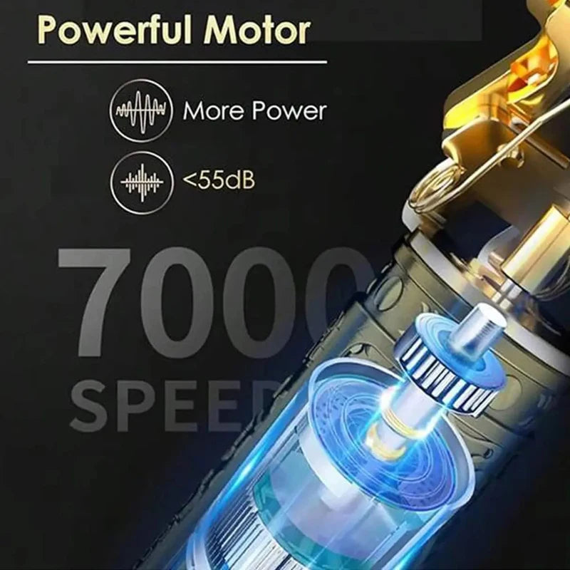 Vintage Pro Cordless Hair Trimmer — Precision Cutting for Men