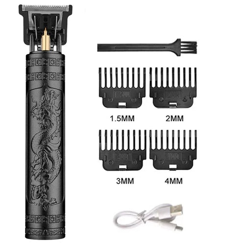 Vintage Pro Cordless Hair Trimmer — Precision Cutting for Men