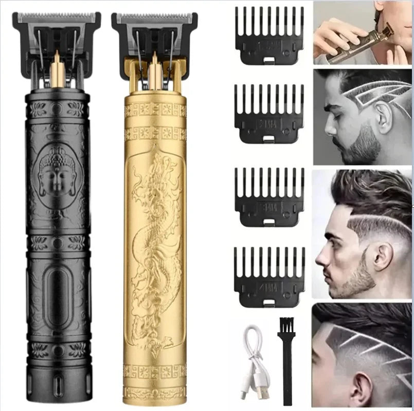 Vintage Pro Cordless Hair Trimmer — Precision Cutting for Men
